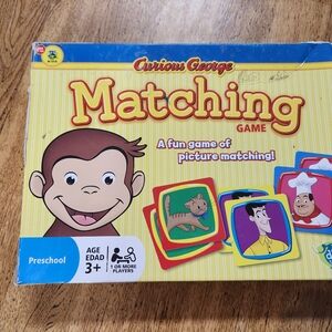 Curious George Matching Game - Colorful Fun for Kids